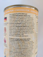 DeliCATessen Chicken Pur - Ingredients - en