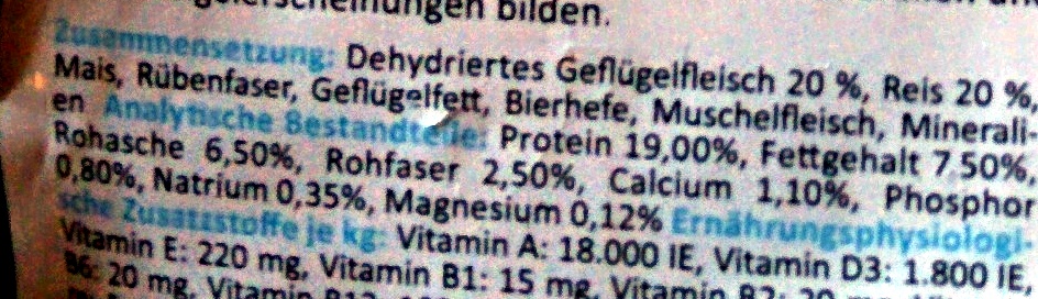 Light Geflügel & Reis - Ingredients - de