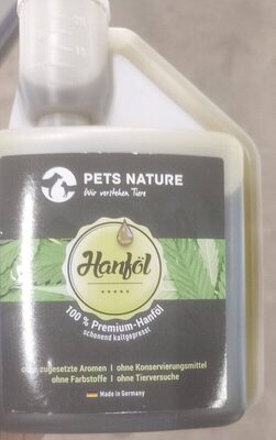 Pets Nature Hemp Oil - Produit - fr