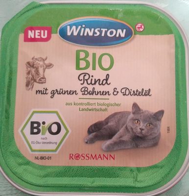 Bio Rind mit grünen Bohnen & Distelöl - 1