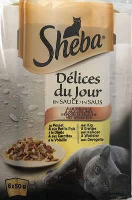 Sheba Pouch Gevogelte Met Groenten - Product - fr