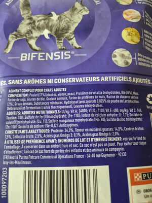 Purina One Adulte Poulet - Ingredients - fr
