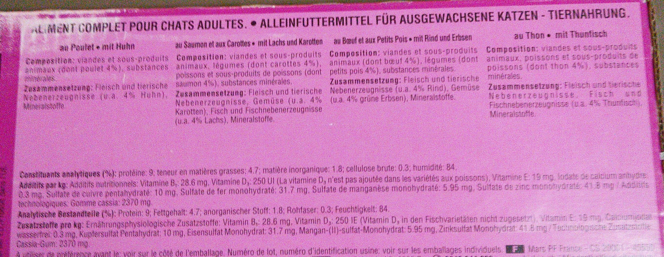 maxi pack selection mixte en gelée - Ingredients - fr
