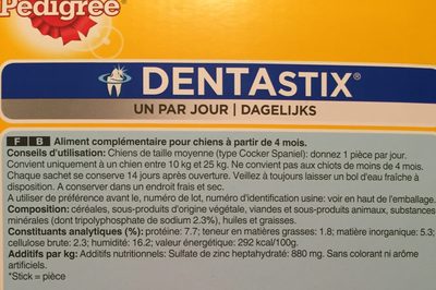 Pedigree - Friandises Dentastix Pour Chien De Moyenne Taille - X56 - 1