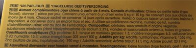 Pedigree - Friandises Dentastix De 56 Sticks- 880G - Ingredients