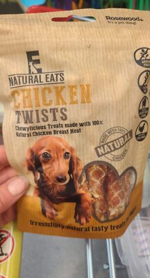 Natural eats chicken twists - Product - en