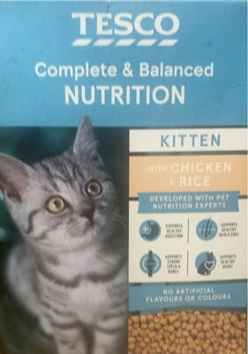 Chicken & Rice Kitten Food - 1