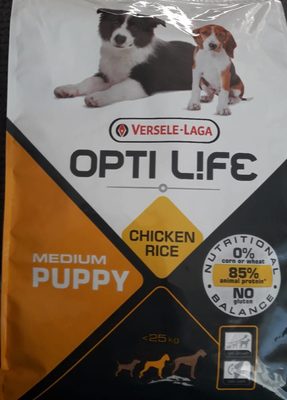 Opti life chicken rice medium puppi - 1