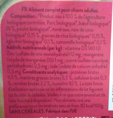 Merveilleux Bœuf - Ingredients - fr