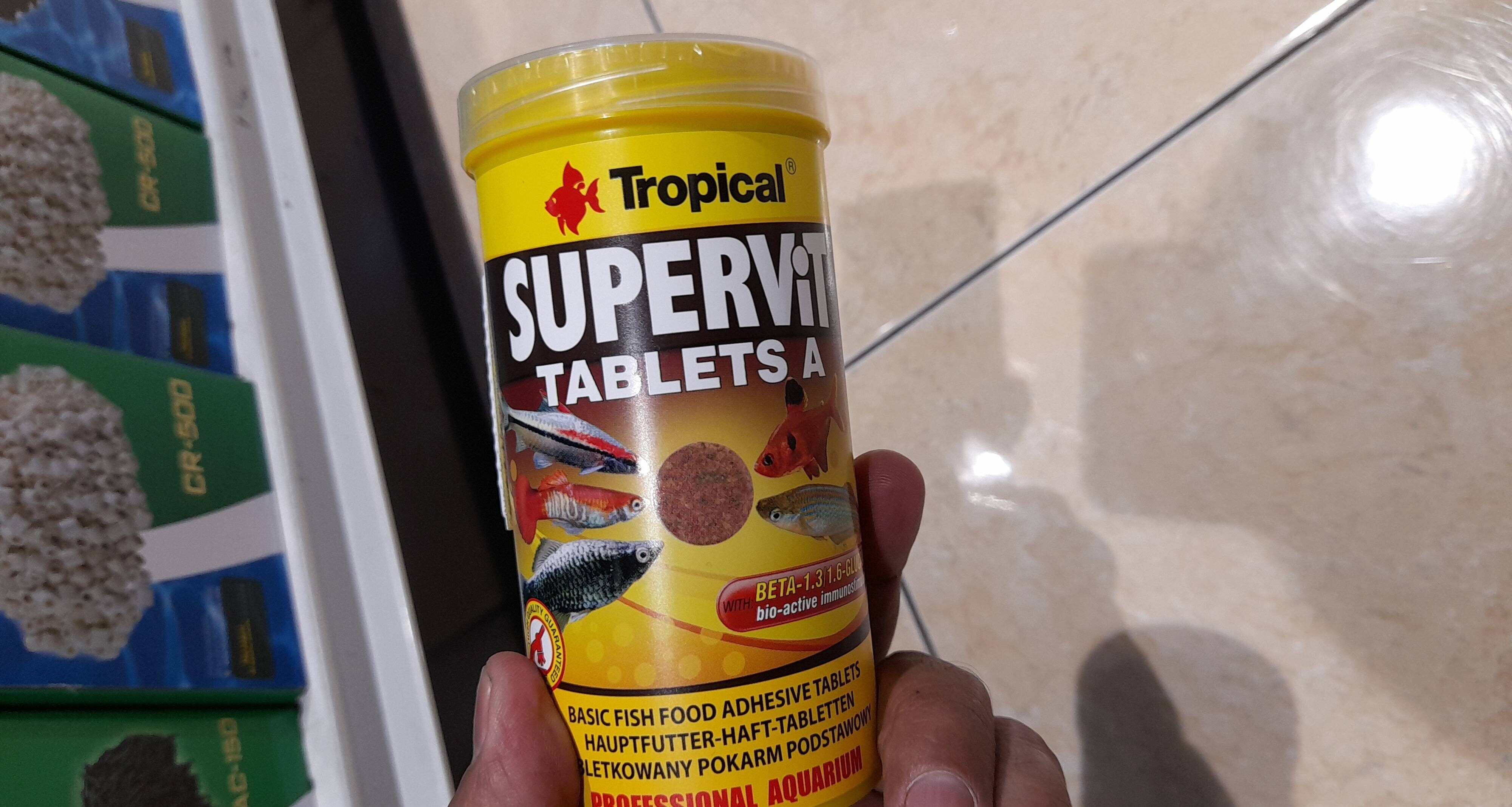 Tropical supervit tablets A 250ml - Product - en