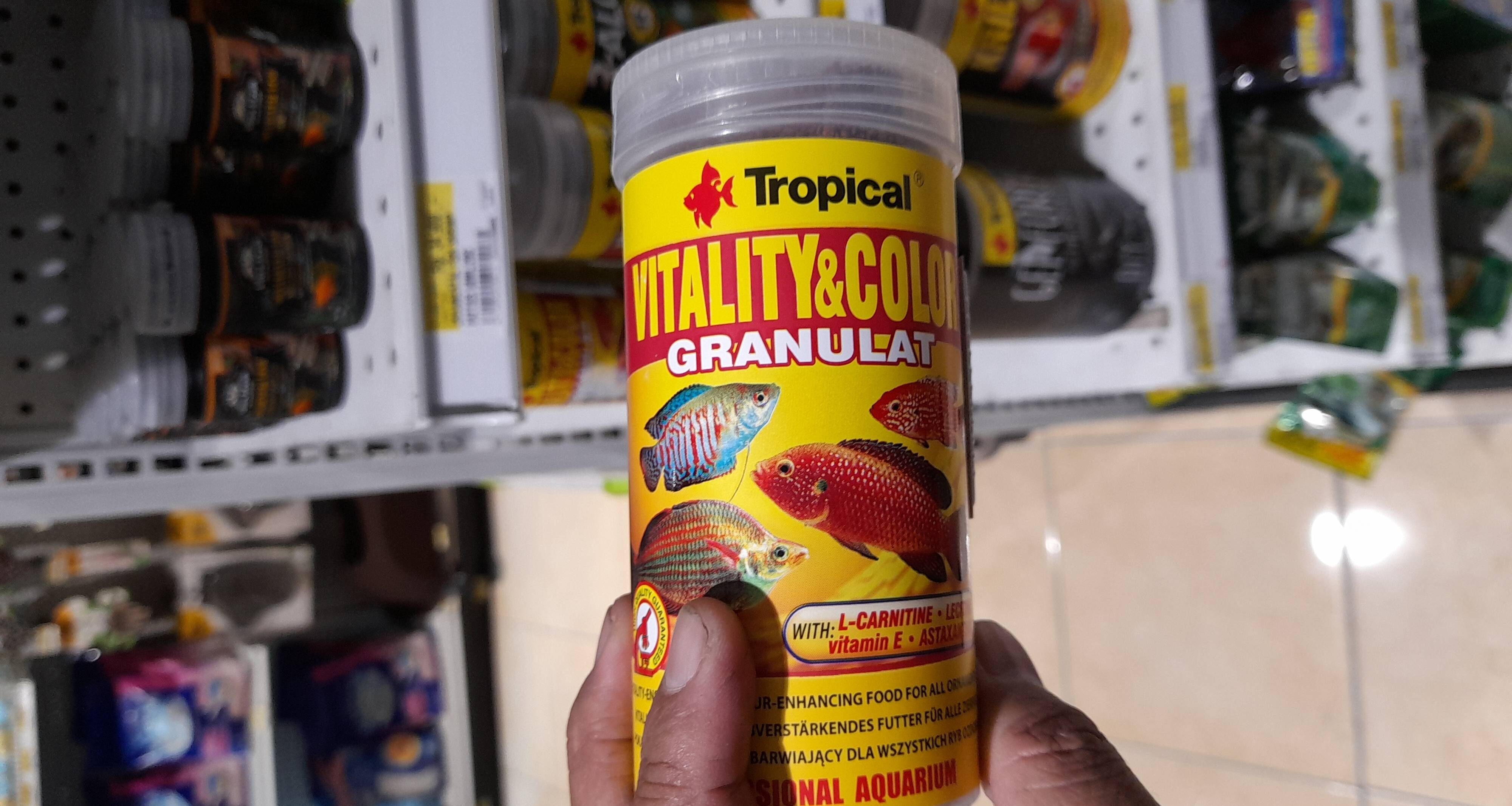 Tropical vitality & color granulat 250 ml - Product - en