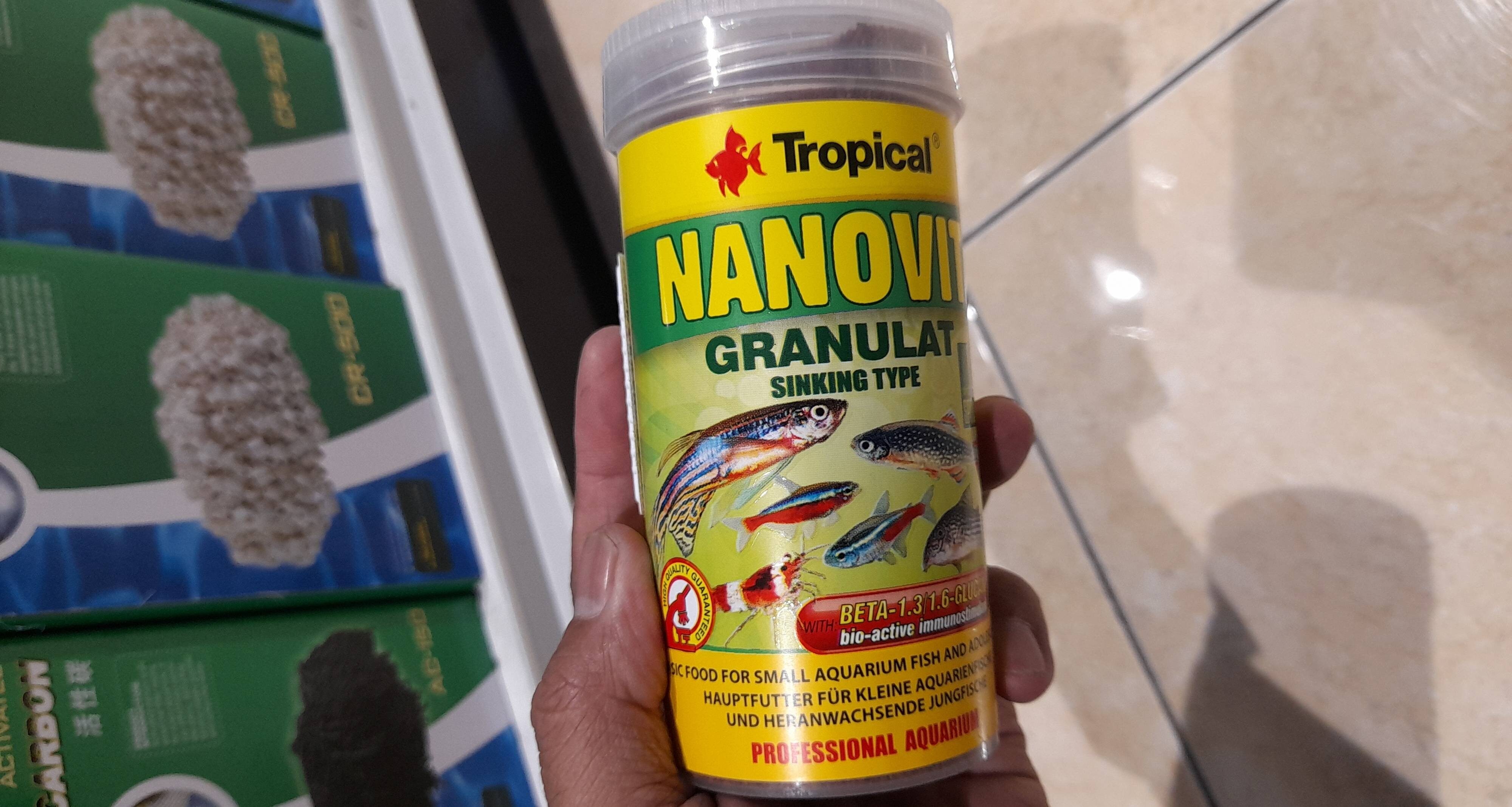 Tropical Nanovit granulat 250ml - Product - en