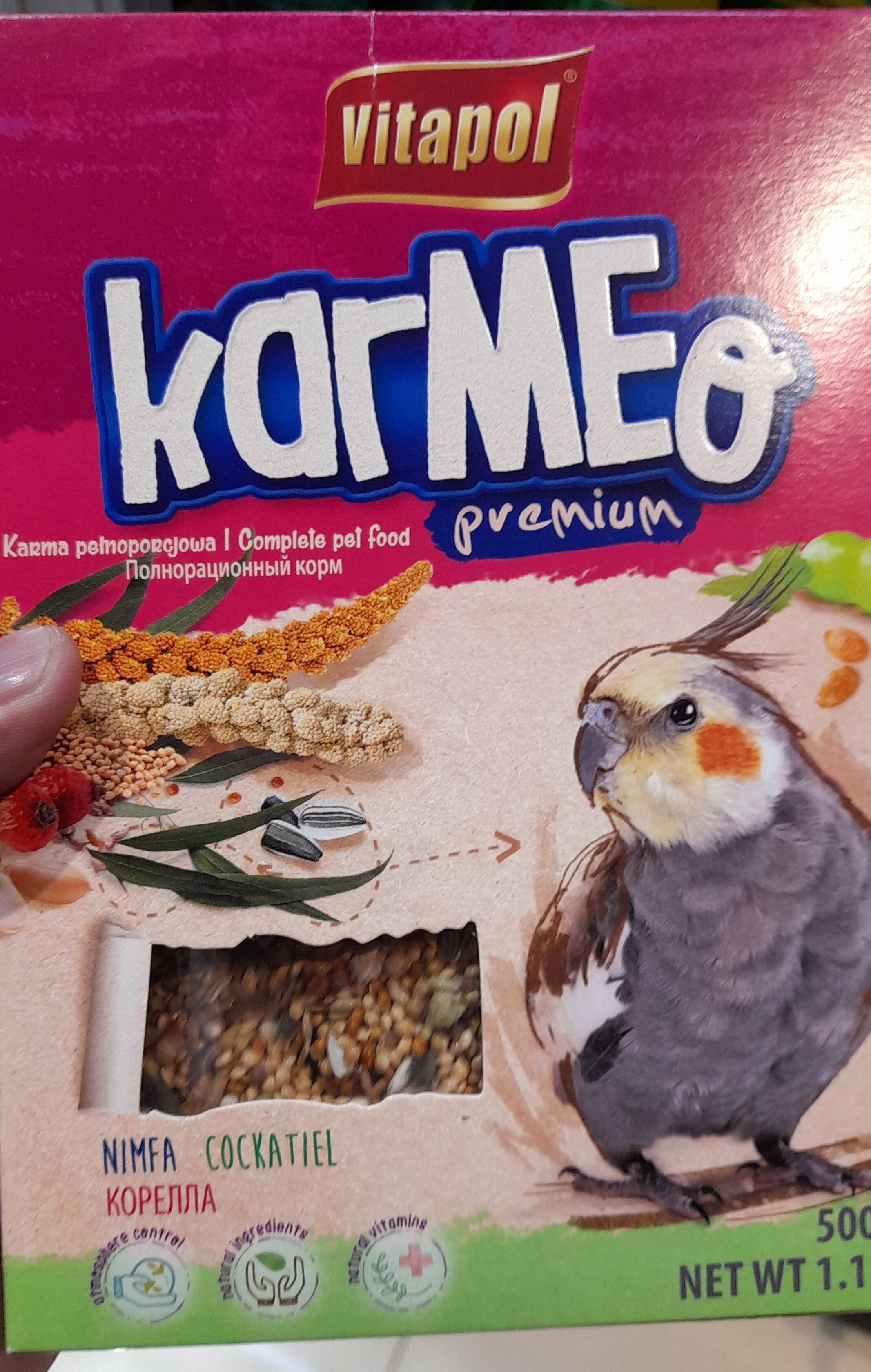 BIRD FOOD KARMEO COCKTIEL - Product - en