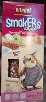 BIRD SNACK SMAKERS FRUIT COCKATIEL - Product - en