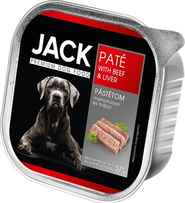 Jack beef paté with liver 150g - Product