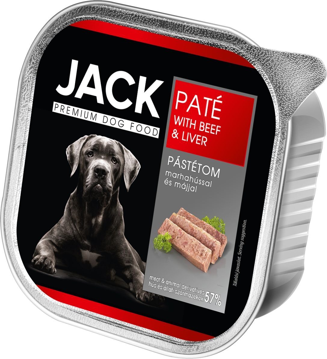Jack beef paté with liver 150g - Product - en