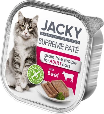 Jacky Supreme Paté with beef 100g - Product - en
