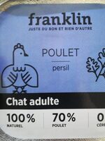 Pâtée chat adulte poulet persil - Product - fr