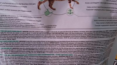 Pro Plan Sterilised - Croquettes Chat Stérilisé Dinde 400G - Ingrédients - fr
