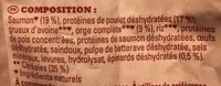 Croquettes saumon et orge complète - Ingredients - fr