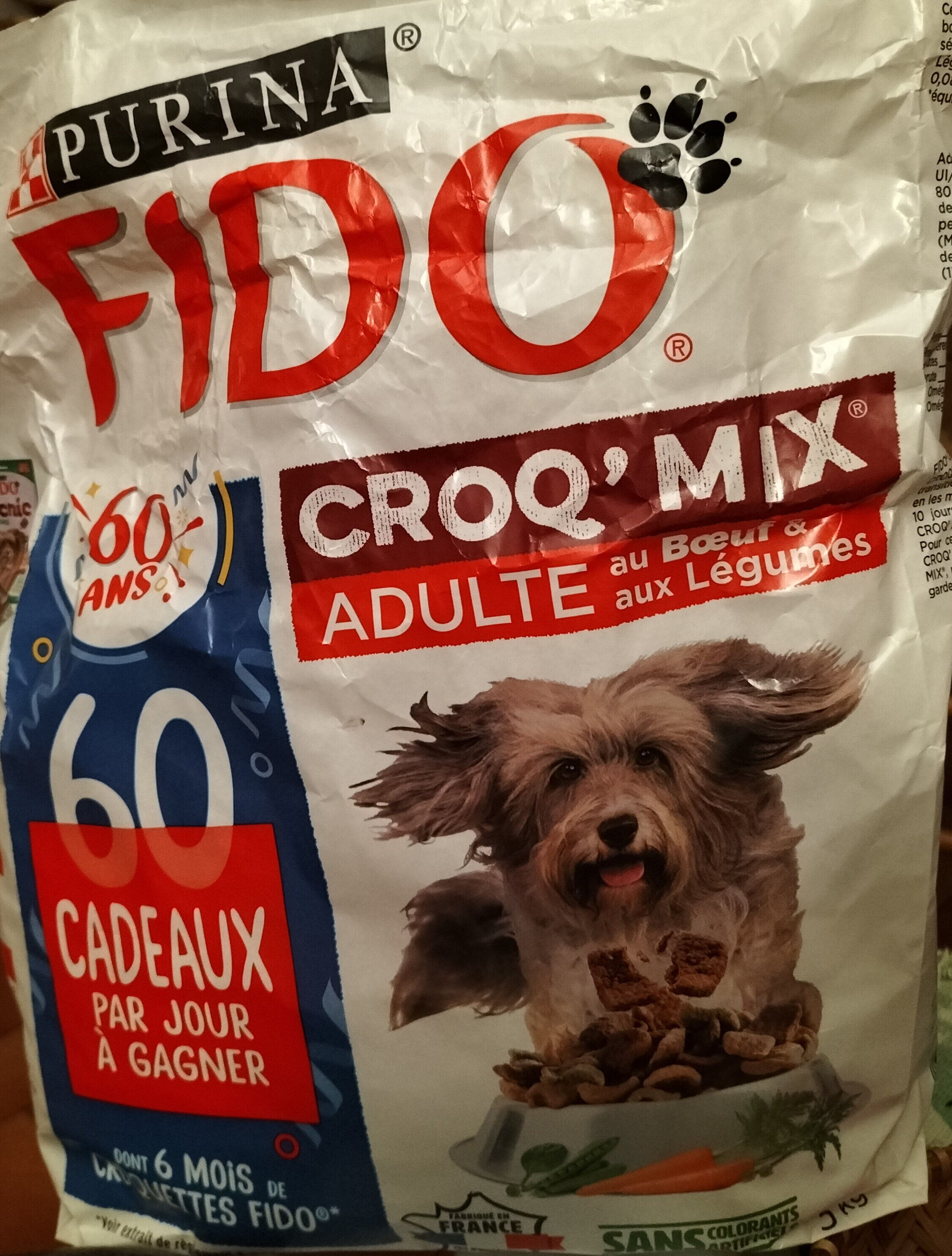 Crocq' mix adulte au boeuf et aux légumes - Product - fr