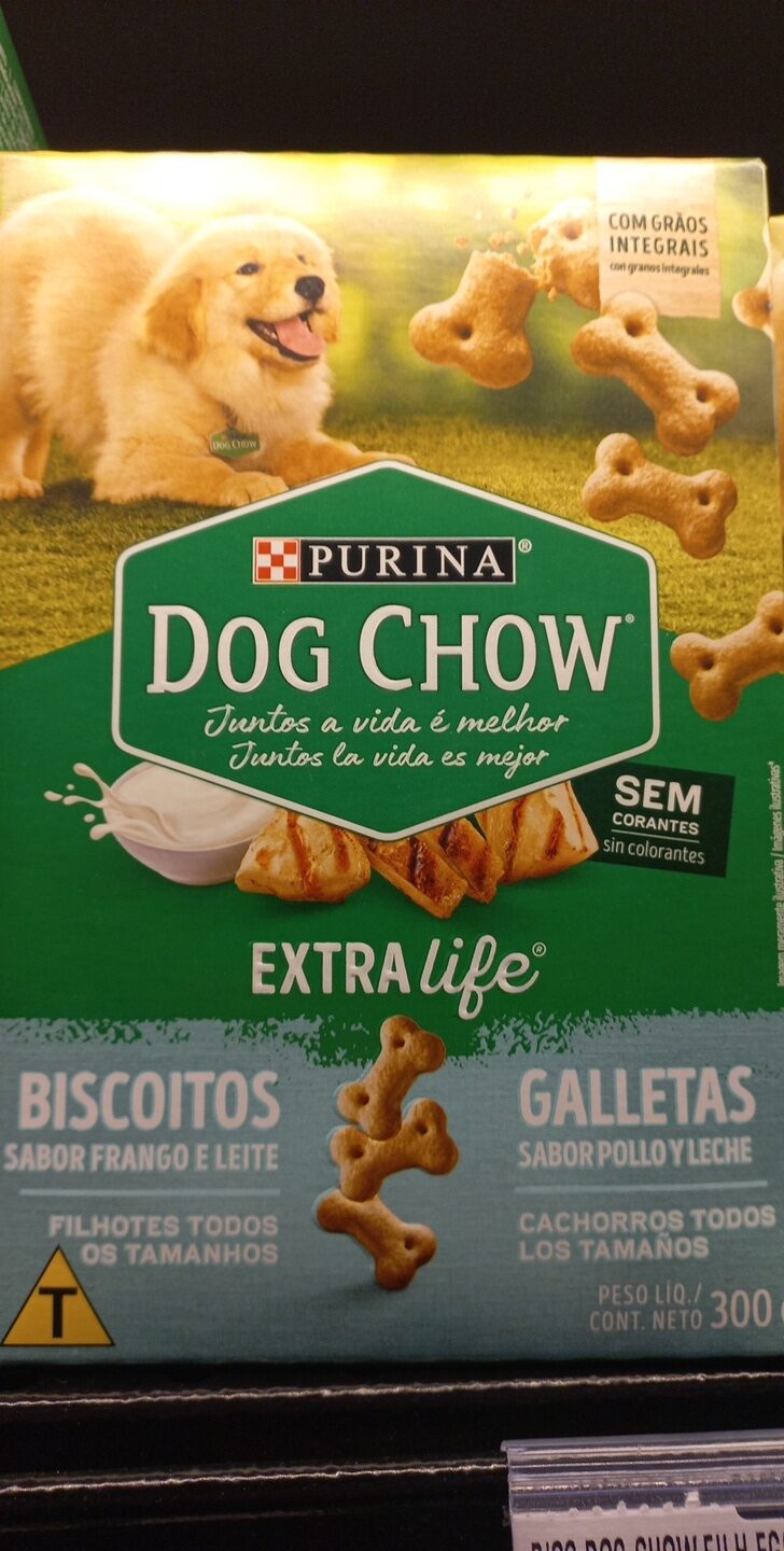 BISC.DOG CHOW FILH.FGO/LEITE 300G - Product - pt