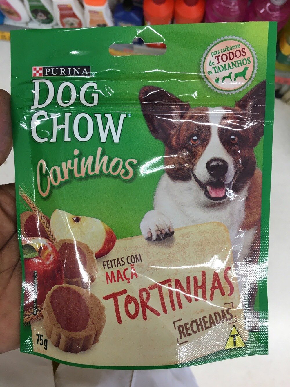 Alimento cão Dog chow carinhos 75g tortinhas - Produit - pt