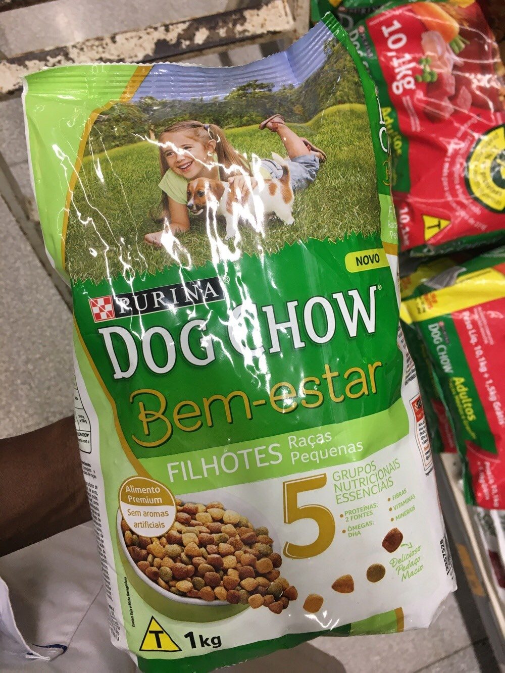 Alimento cão Doguitos chow bem estar 1kg filhotes raças pequenas - Product - pt