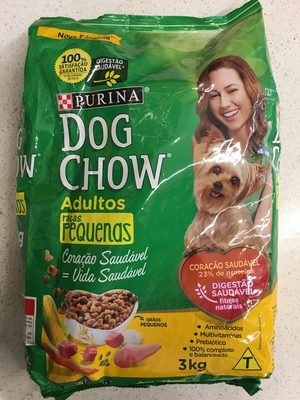 Alimento Dog chow 3kg raças pequenas - 1