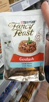 Alimento gatos sachê fancy feast 85g goulash com peru - Product - pt