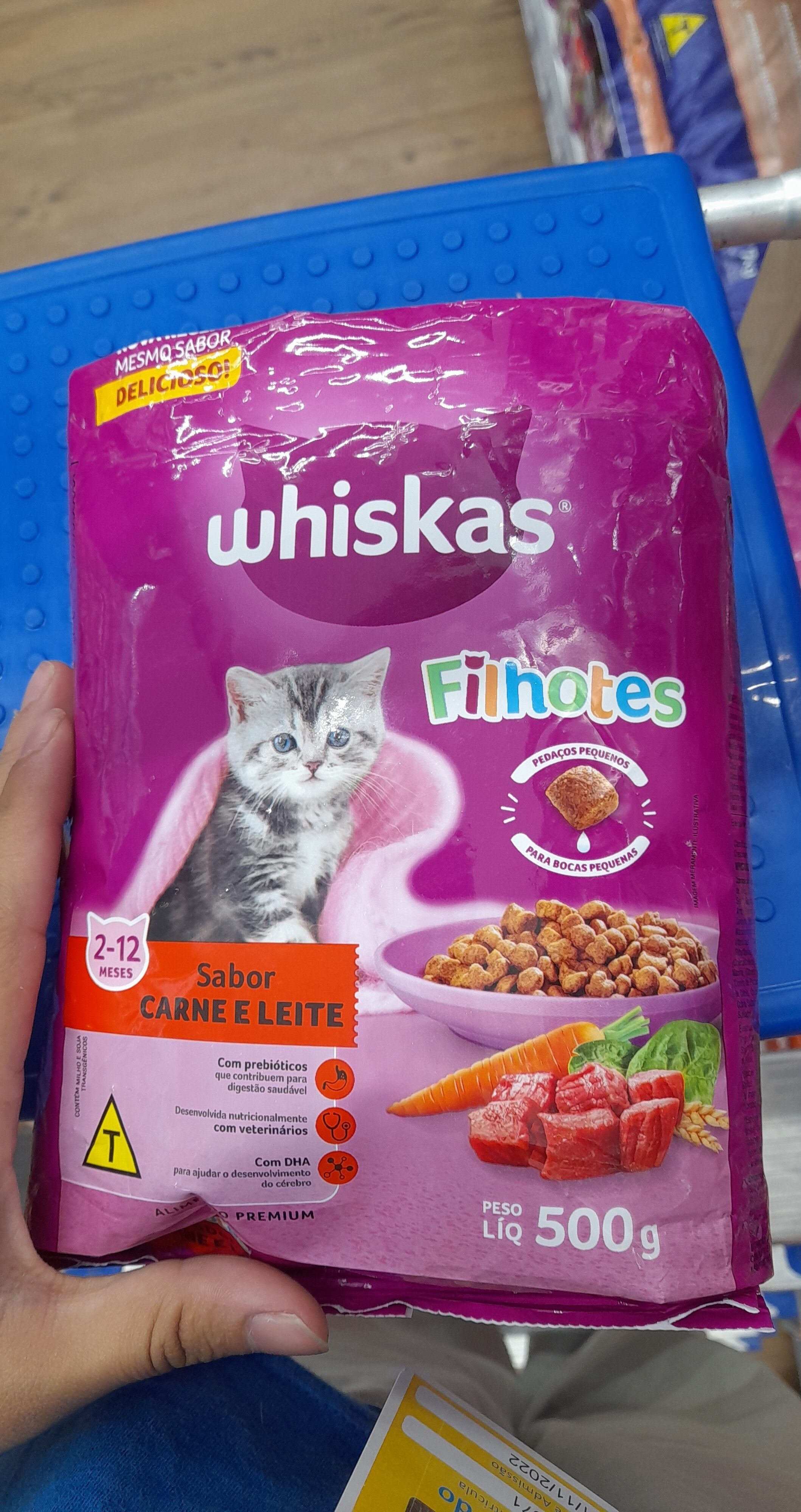 Whiskas fil.cne.leite - Product - pt