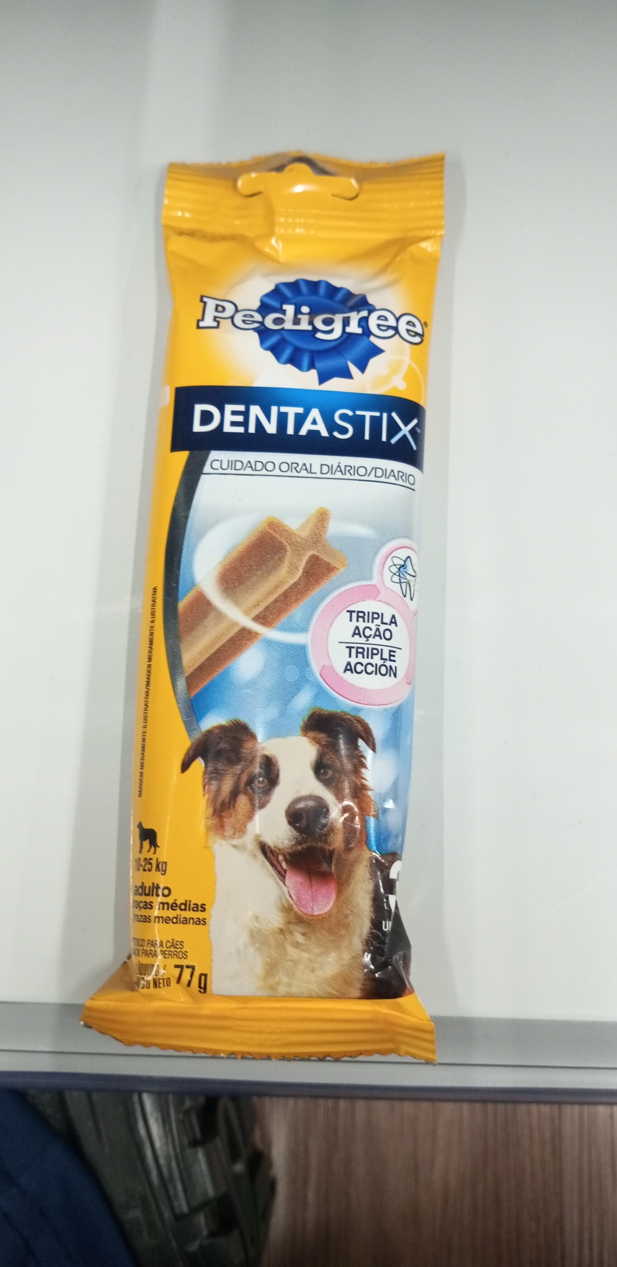 Snack cães dentastix 77gr raças médias - Product - pt