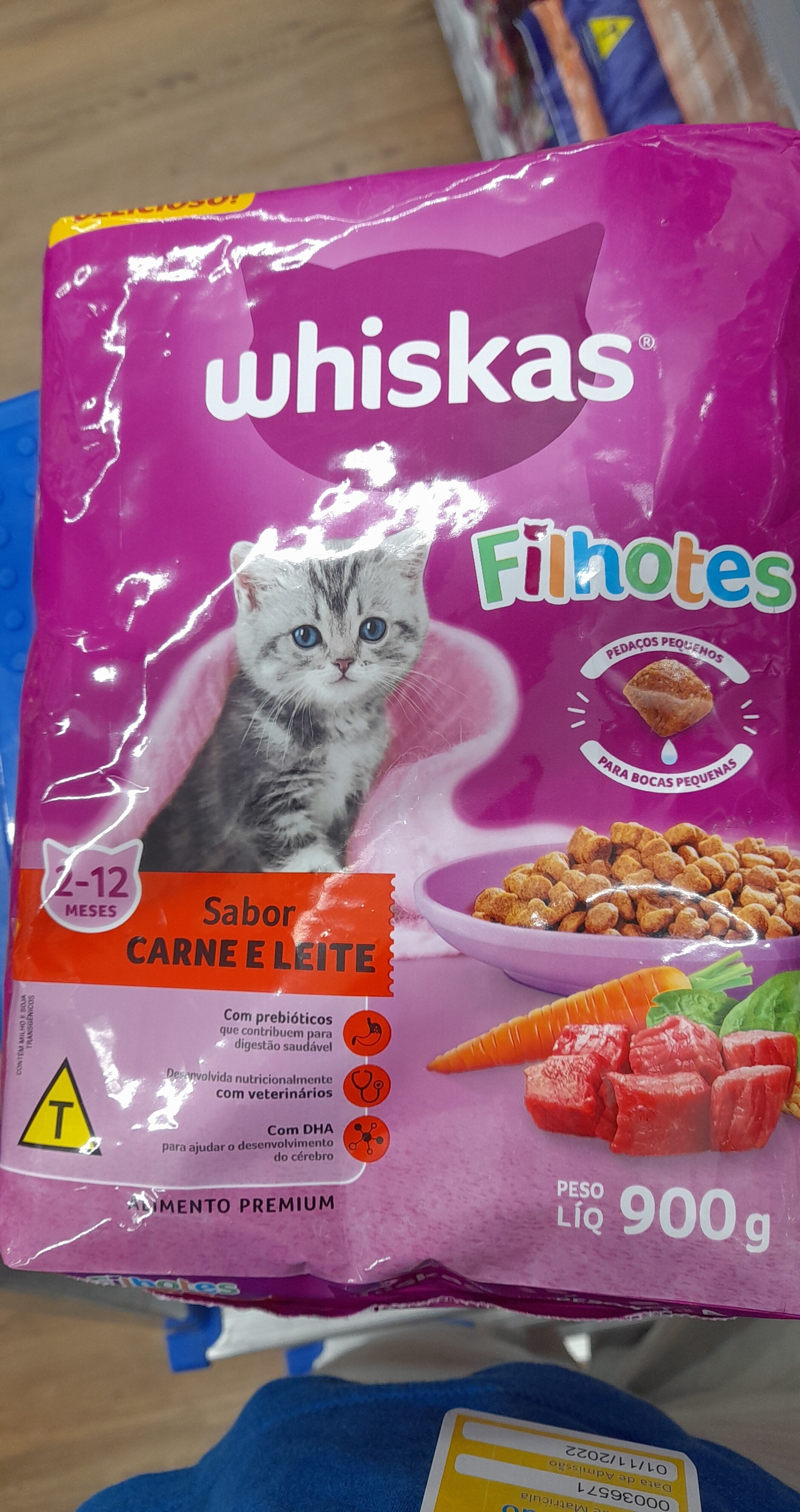 Whiskas fil.cnw.leite - Product - pt