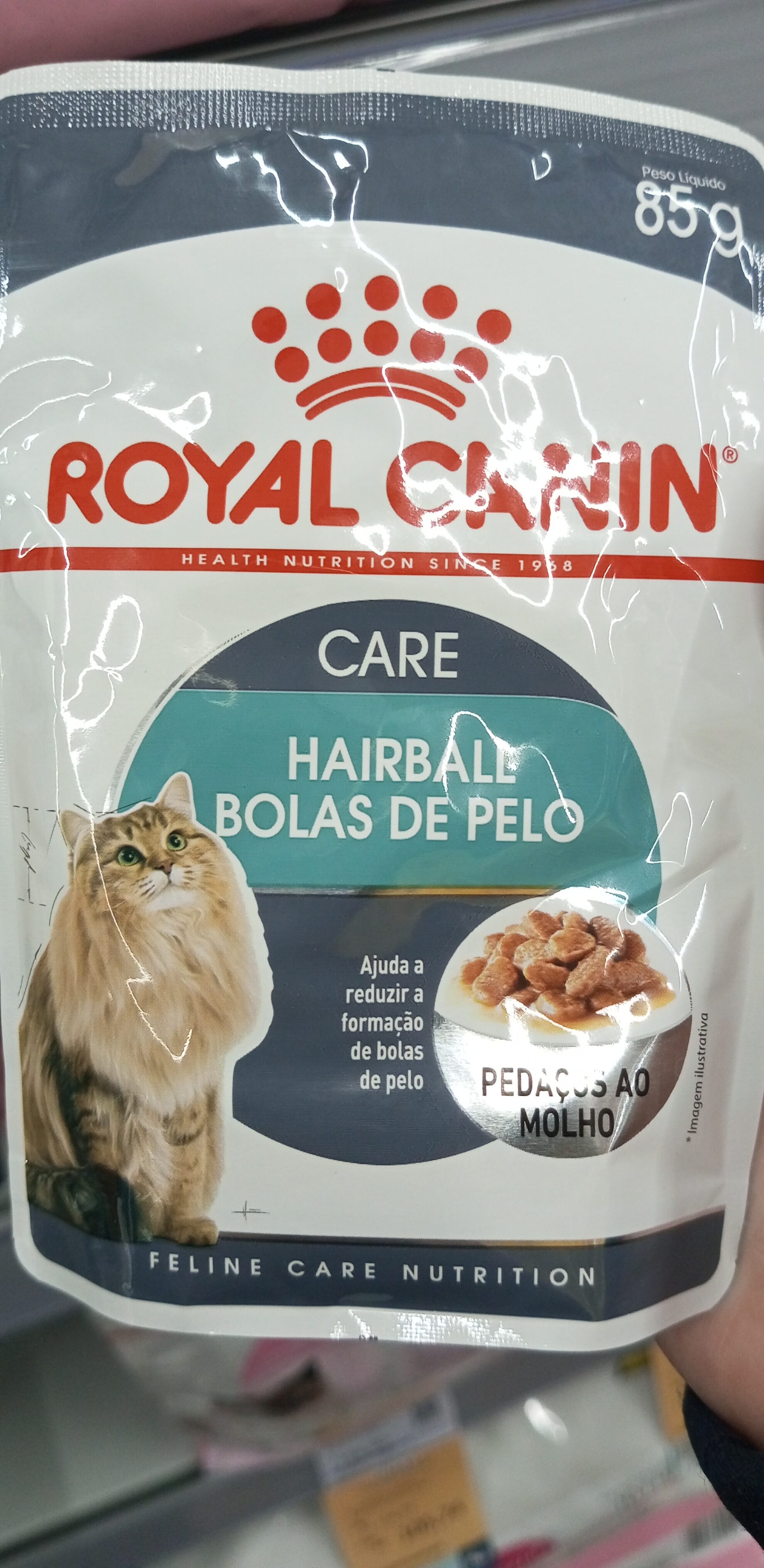 Alimento gatos sachê Royal Canin 85g hairball bolas de pelo - Product - pt