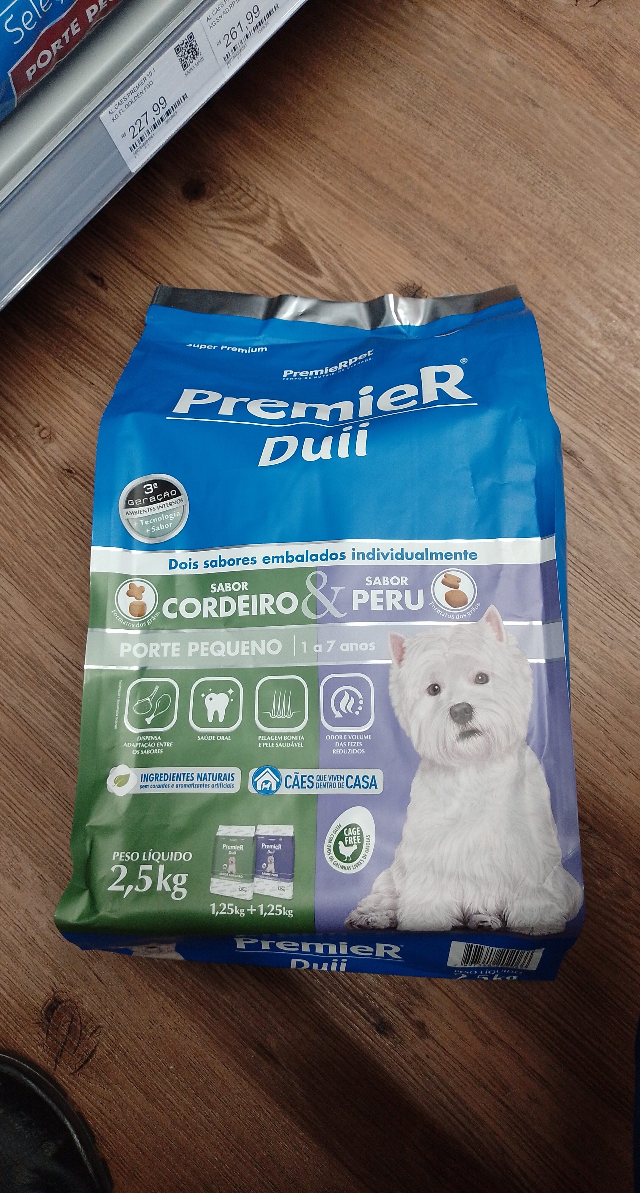 Premier Duii Cordeiro/Peru 2,5kg - Product - pt