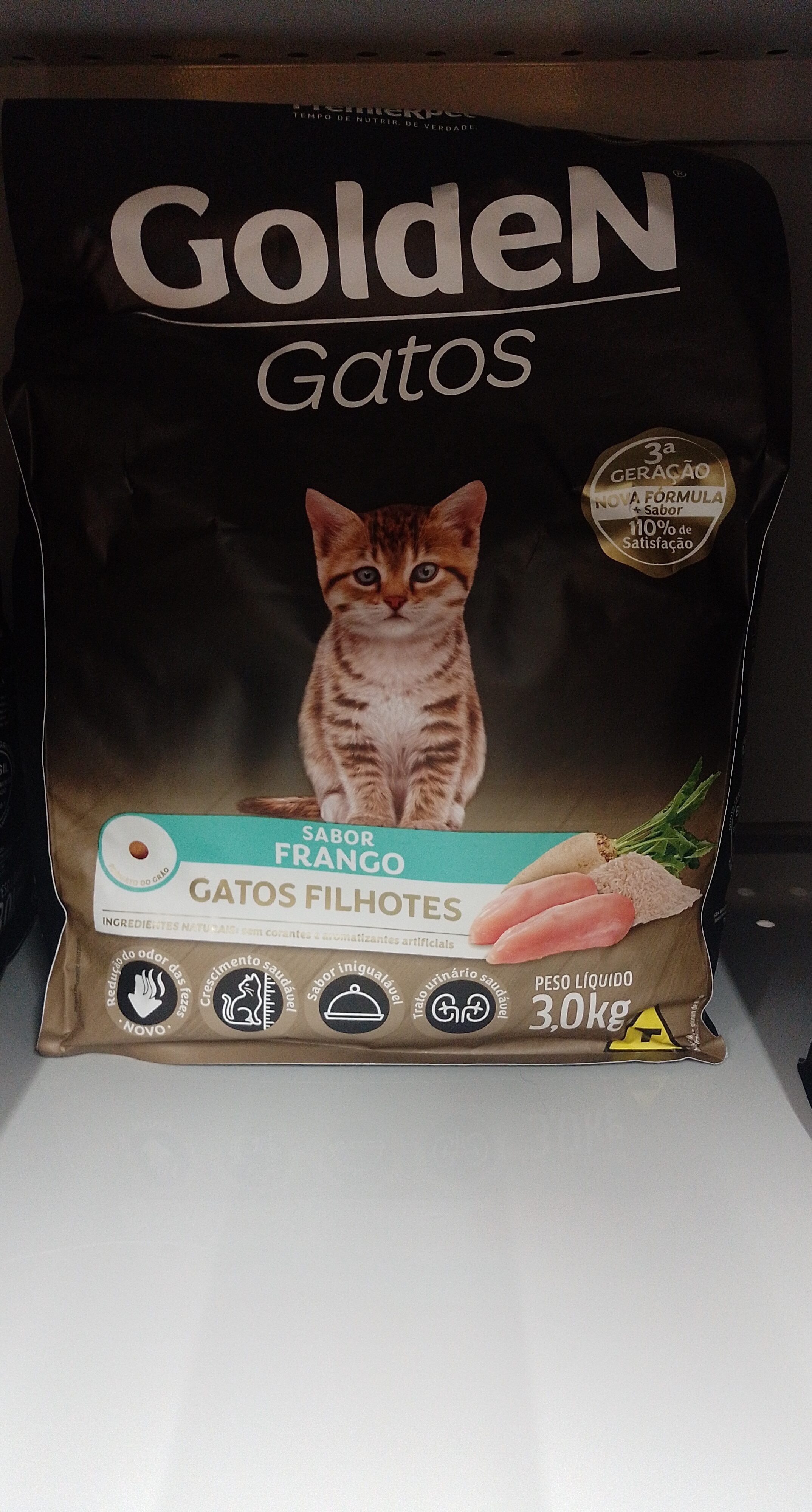 Golden Gatos Filhotes 3kg - Product - pt