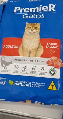 Premier gatos ad salmao - Product - pt