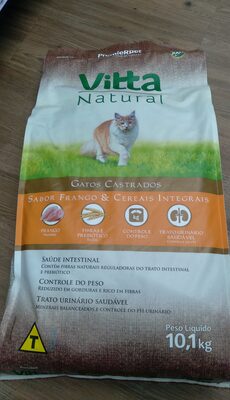 Vitta Natural Gatos Castrados 10kg - 1