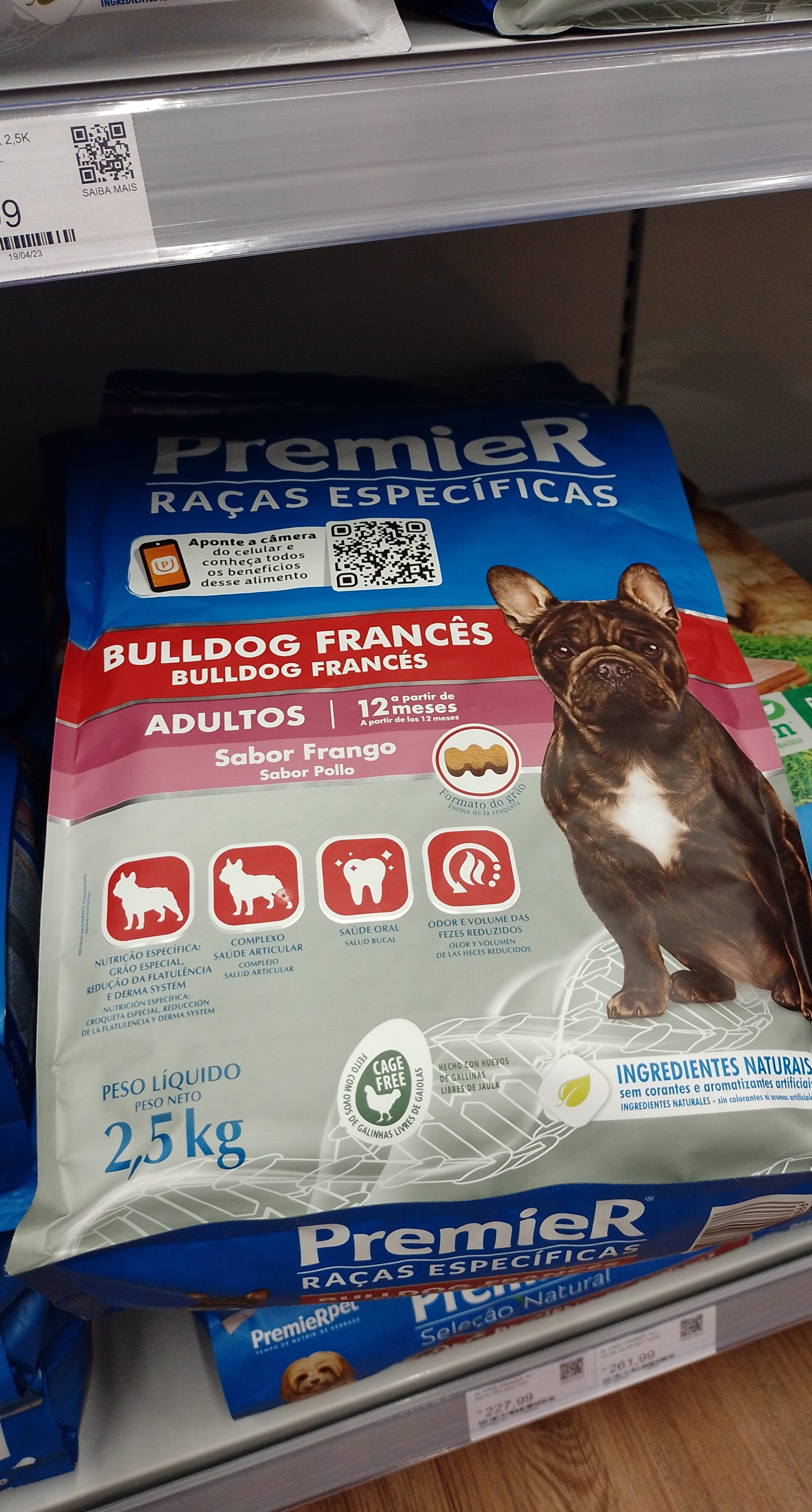 Premier Bulldog Francês Adulto 2,5kg - Product - pt