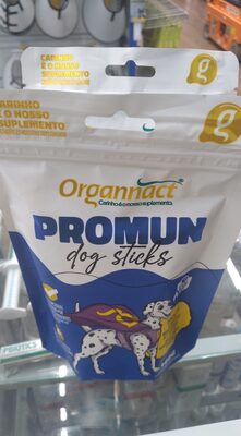 Supl. Organnact Promun dog sticks - Product - pt