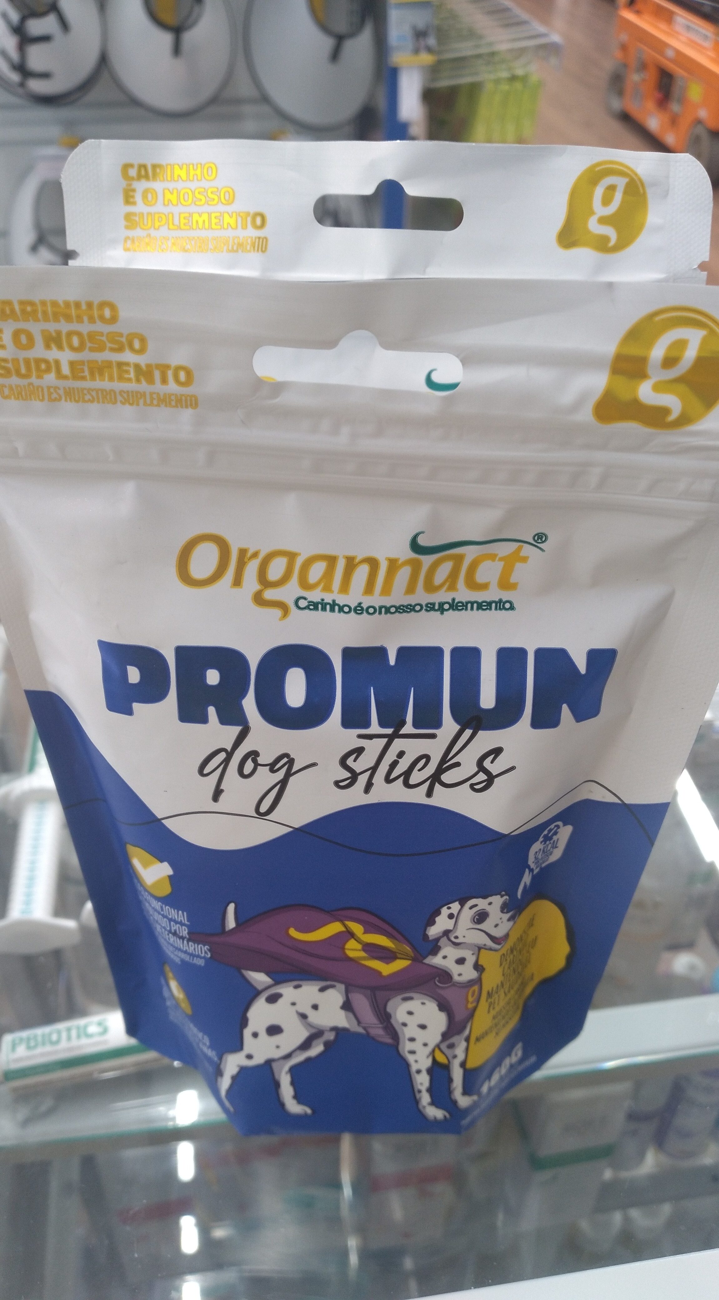 Supl. Organnact Promun dog sticks - Product - pt