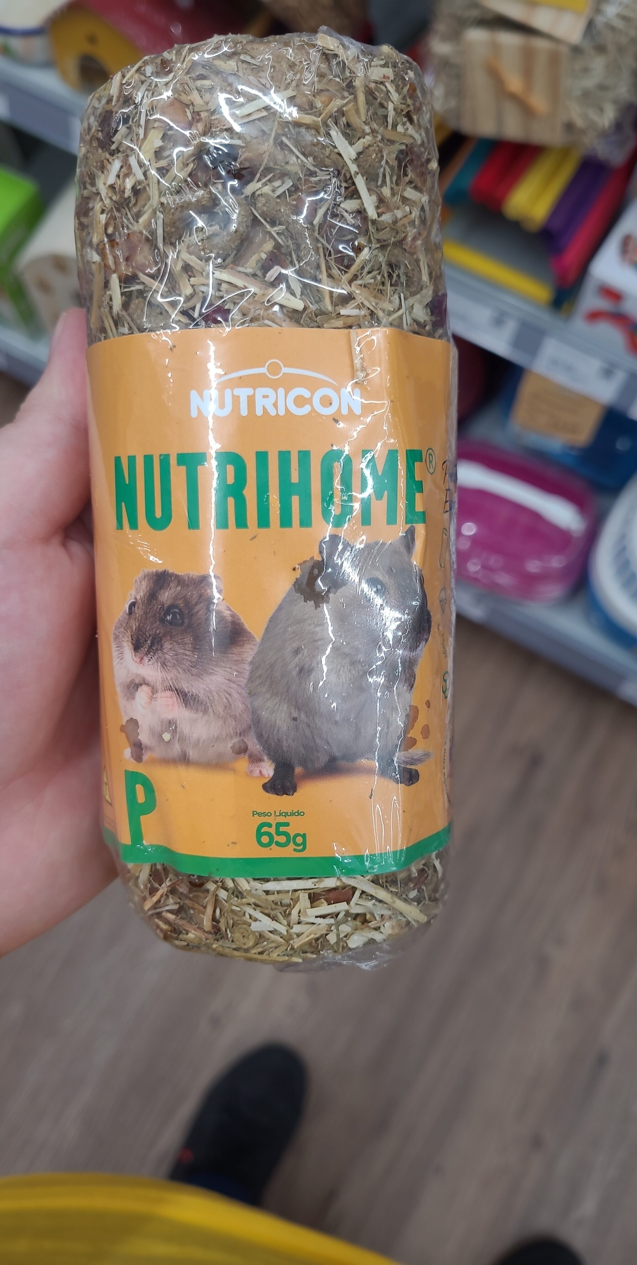 Tubo comestível p/ roedores nutricon 65g - Product - pt
