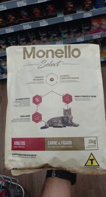 Monello Gatos Adulto Carne - 1