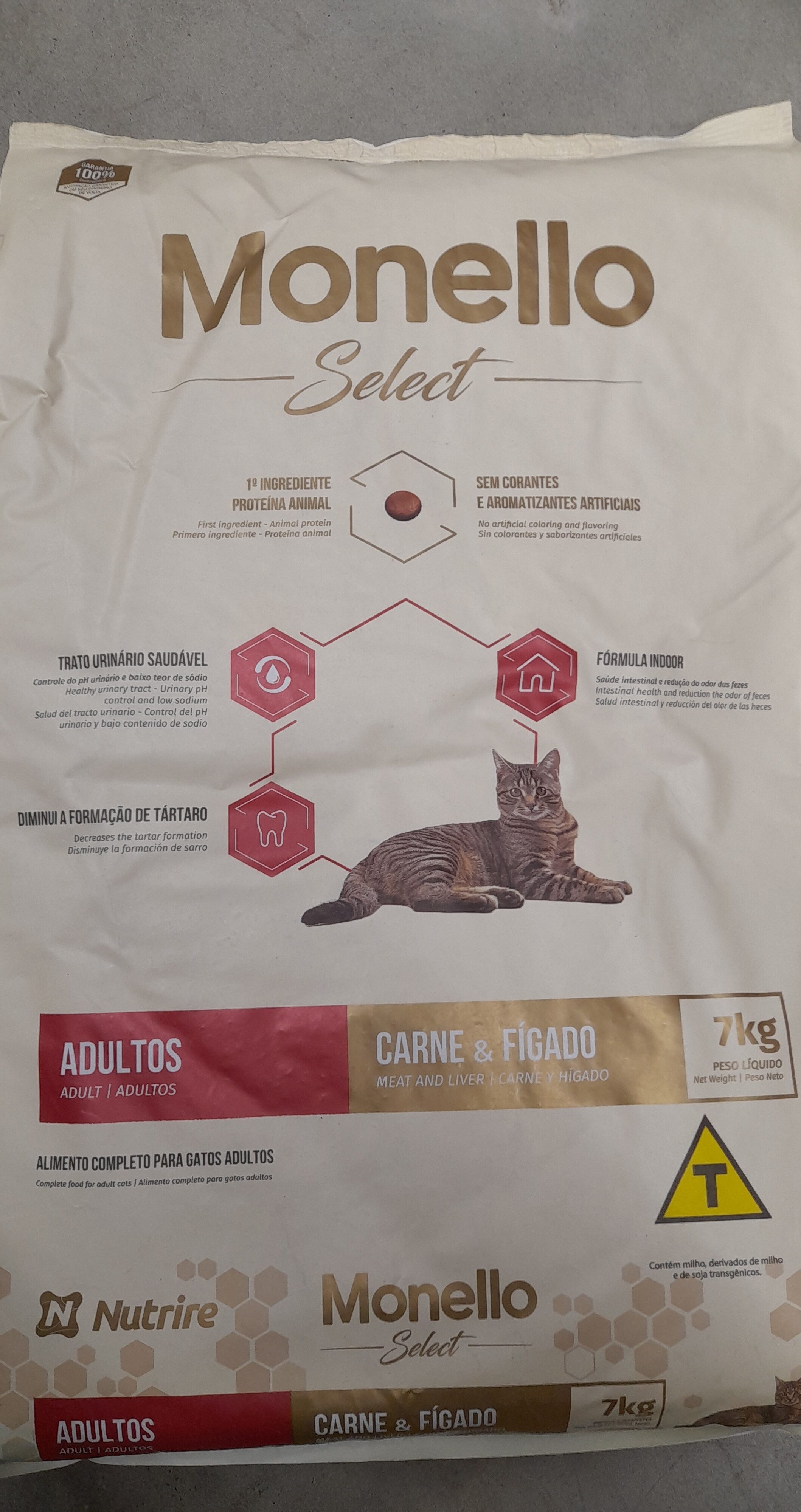 Monello gatos ad carn/fig - Product - pt