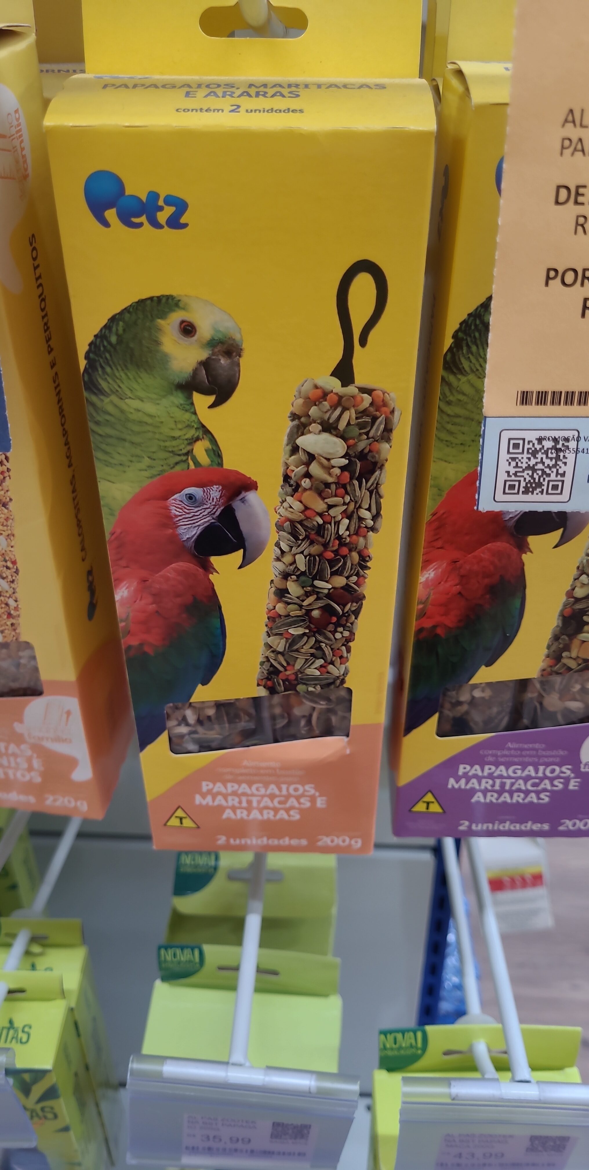 Barrinha Petz papagaio 200g - Product - pt