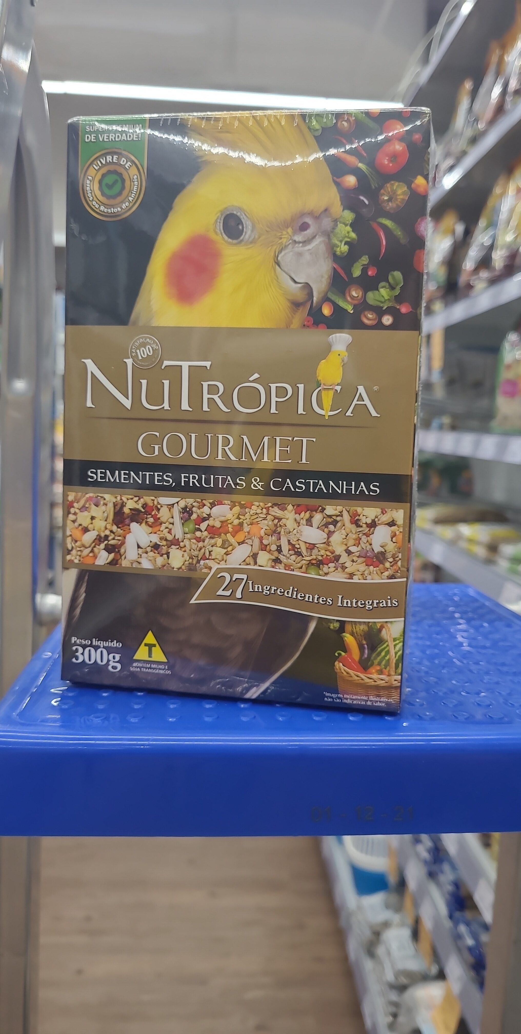 Nutropica gourmet calopsita 300g - Product - pt