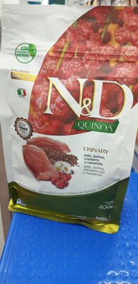 Alimento gatos nd quinoa 400gr adulto urinary pato - Product - pt