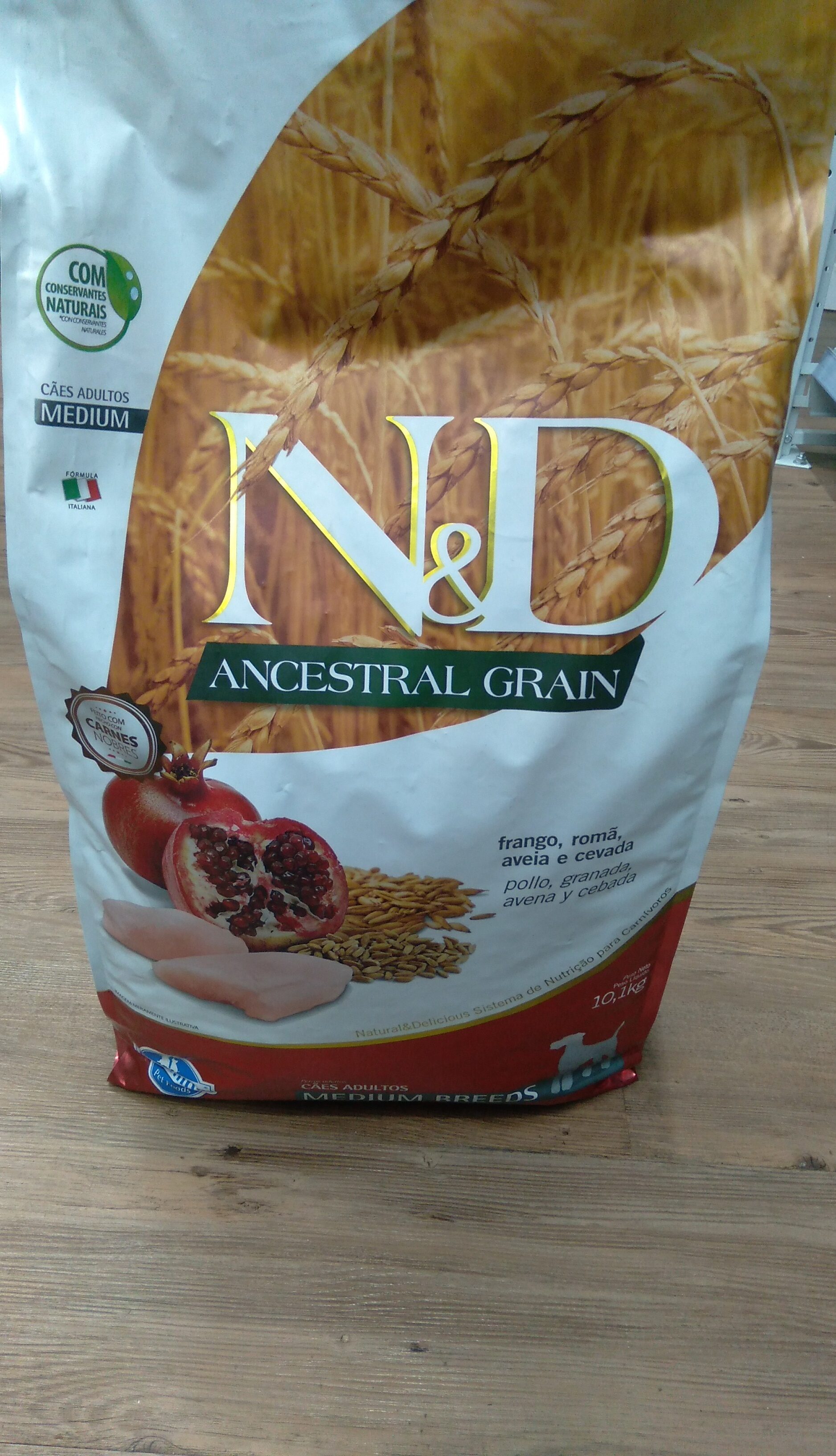 N&D ancestral 10kg grain médium breeds - Product - pt