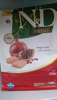 ND Prime Gatos Frango 400gr - Product - pt
