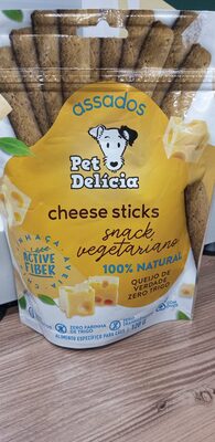 Snack cães pet delícia 120g cheese - Product - pt